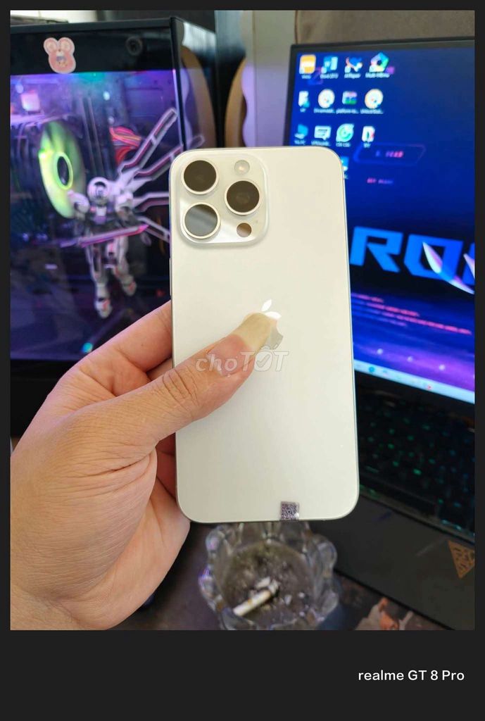 Apple iPhone 15 Pro Max 256GB Trắng LLA quốc tế. Mua bán Điện thoại tại Huyện Yên Lập Phú Thọ được đăng bởi Nguyễn hải đăng hình 1
