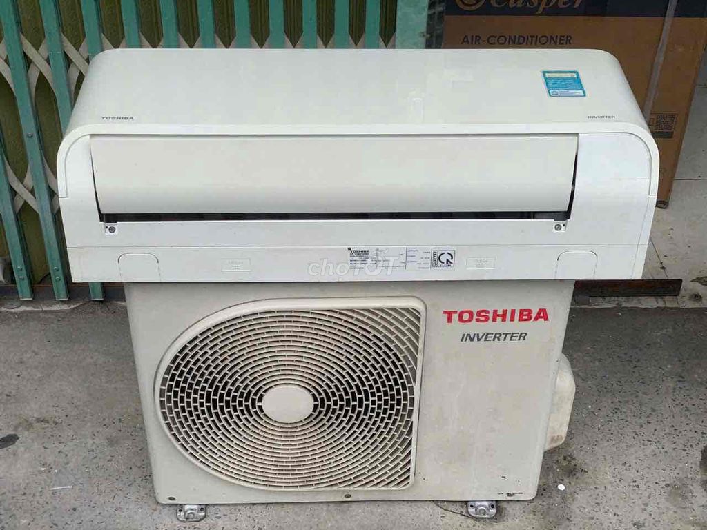 ✅MÁY LẠNH TOSHIBA 1,5HP INVETER zin đẹp