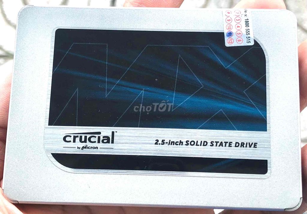 Cần bán SSD Crucial 500Gb sức khỏe 💯