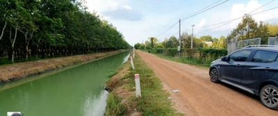 nhà và vườn sầu riêng 95x170m đường kênh TN 02