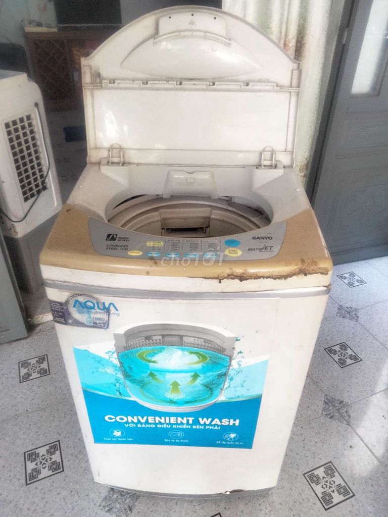 Máy giặt Sanyo ASW-9001T. Mua bán Máy giặt tại Huyện Phú Giáo Bình Dương được đăng bởi A Tuấn hình 1