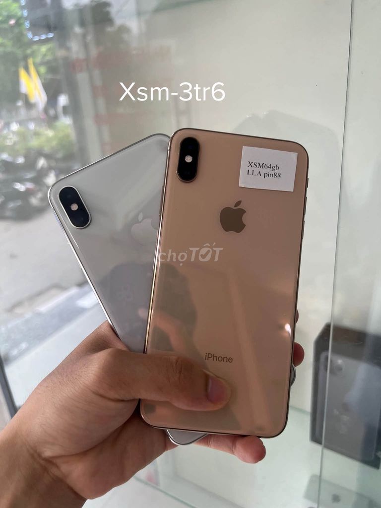Apple iPhone XSM 64GB Vàng đồng, Bạc. Mua bán Điện thoại tại Quận Nam Từ Liêm Hà Nội được đăng bởi Hội Đồ Điện Tử hình 1