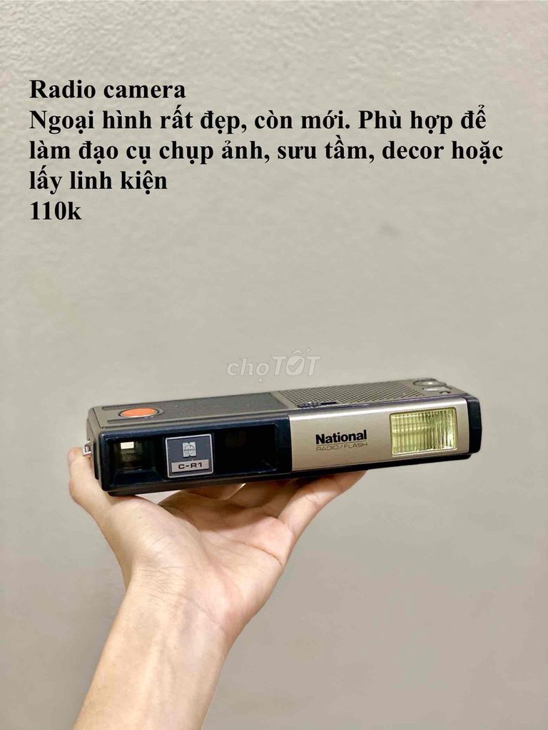 Đồ cổ radio camera hãng National