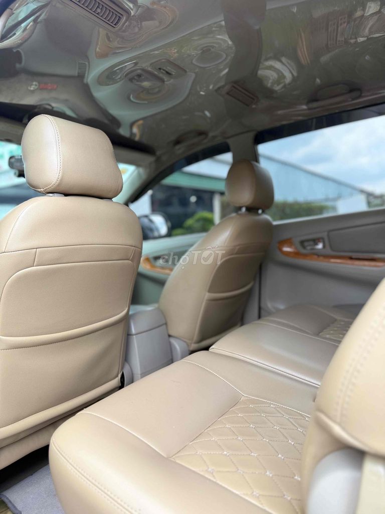 Toyota Innova 2009 G - xe gd máy zin keo chỉ zin. Mua bán Ô tô tại Thị xã Bến Cát Bình Dương được đăng bởi Xe Máy Thành Vinh hình 10