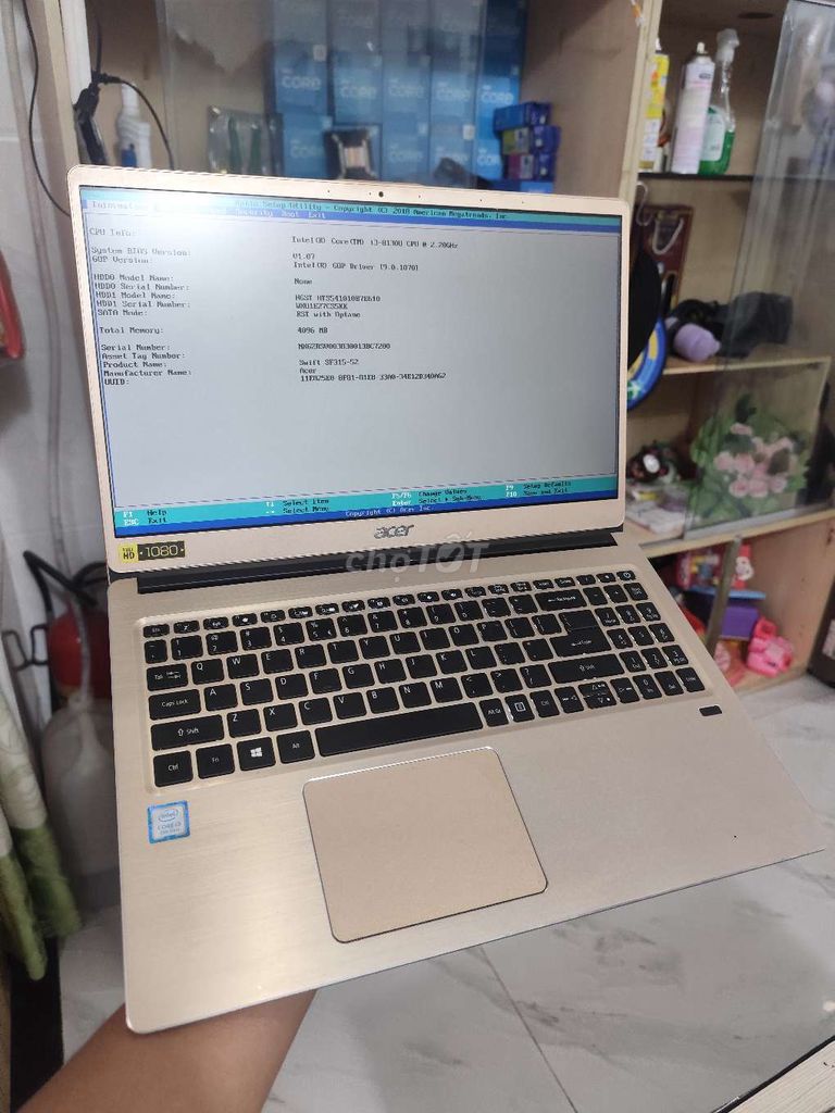 Acer Swift SF315 i3 15.6 inch 4GB/1TB. Mua bán Laptop tại Quận 6 Tp Hồ Chí Minh được đăng bởi Hải hình 1