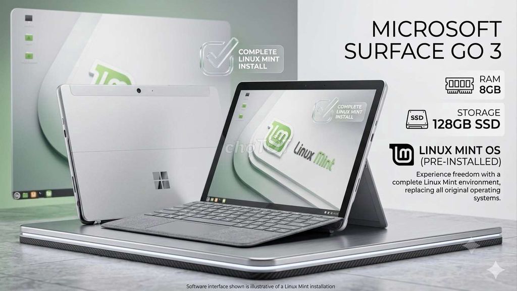 Surface Go3 10.5", 8GB/128GB CHẠY LINUX. Mua bán Máy tính bảng tại Quận Liên Chiểu Đà Nẵng được đăng bởi LukeHuynh hình 1