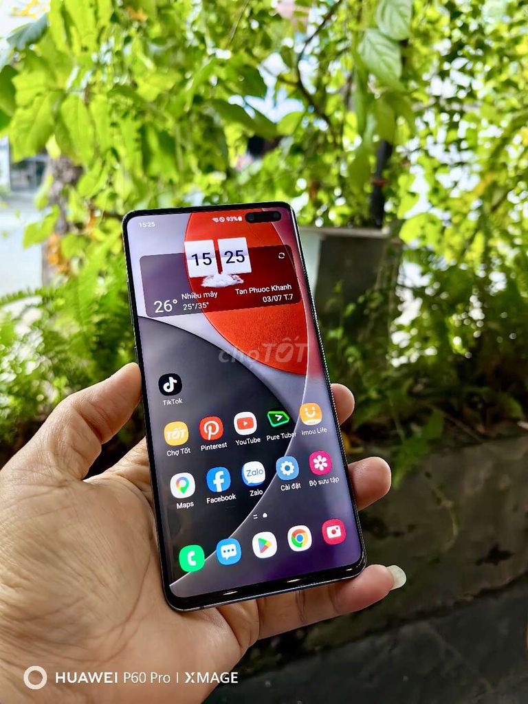 Sam sung S10 5G màu đen bản 8/256gb màn 2k đẹp. Mua bán Điện thoại tại Thành phố Thuận An Bình Dương được đăng bởi Thanh Dat hình 1