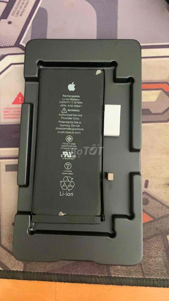 Pin điện thoại Apple iPhone XR Đã sử dụng. Mua bán Linh kiện (RAM, Card...) tại Huyện Hoài Đức Hà Nội được đăng bởi Dương Thành hình 1