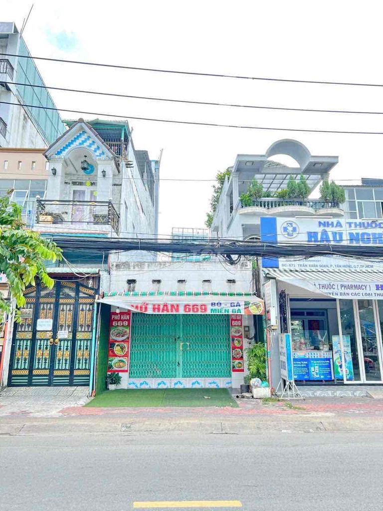 ✅⛔️Bán nhà MT đường Trần Xuân Soạn Quận 7 . Dt 5,2x23m ⛔️Giá 15,2 Tỷ