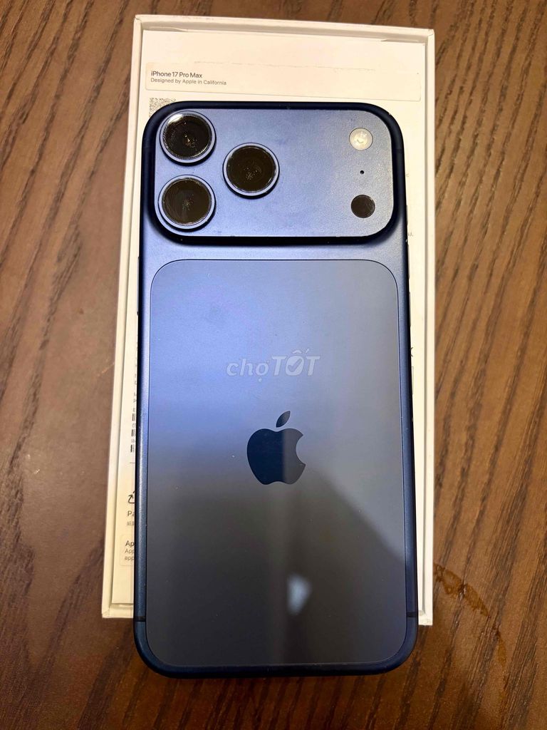 Apple iPhone 17 Pro Max 512GB Xanh 99%. Mua bán Điện thoại tại Quận Tây Hồ Hà Nội được đăng bởi Trần Hiếu hình 1