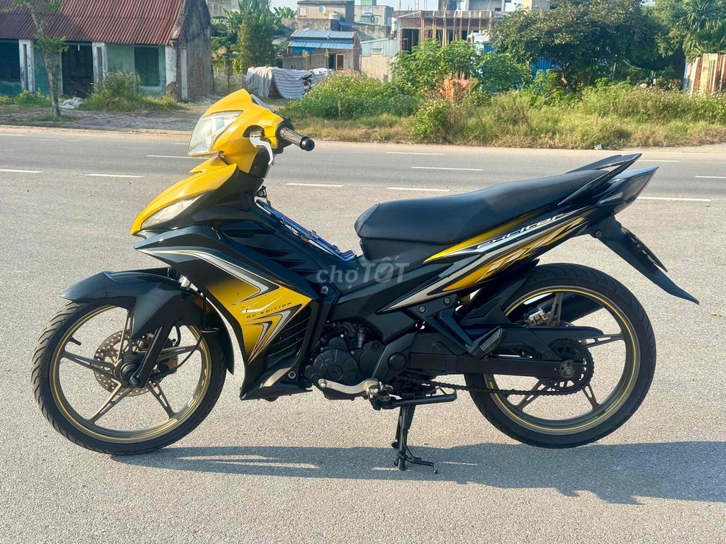 Yamaha Exciter 135cc 2014 Vàng đen. Mua bán Xe máy tại Thành phố Nam Định Nam Định được đăng bởi  long việt  hình 3