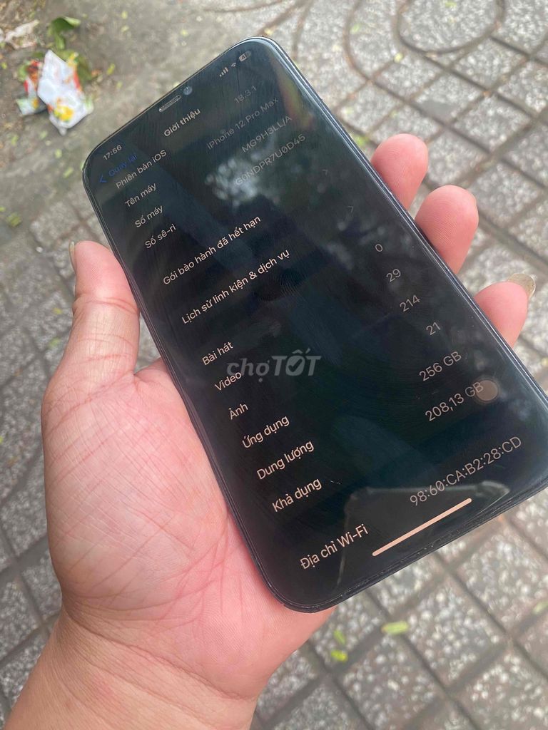 iphone 12 Pro Max 256g