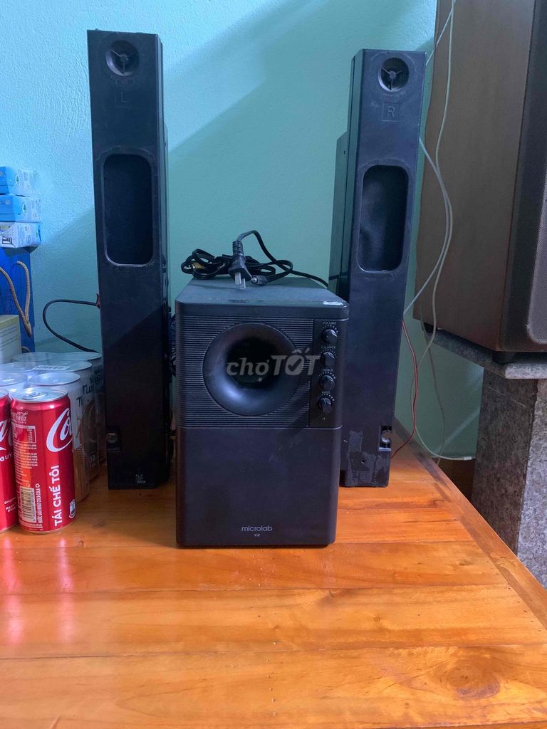 Loa vi tính Microlab X2 Đen. Mua bán Tivi, Âm thanh tại Huyện Ninh Giang Hải Dương được đăng bởi Nga Minh hình 1