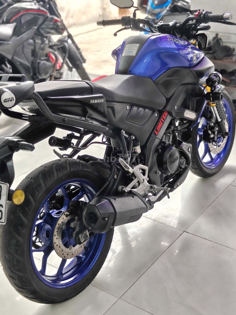 Yamaha MT15 2021 сине-черная с тюнингом