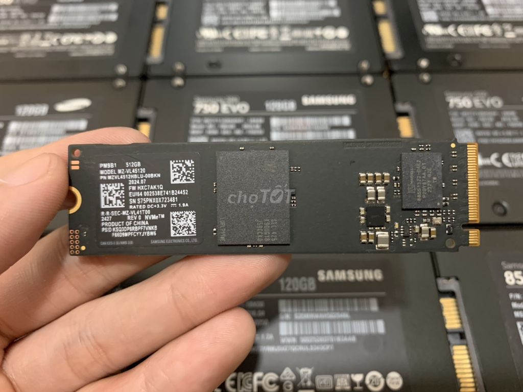 NVMe Samsung 9B1 512GB