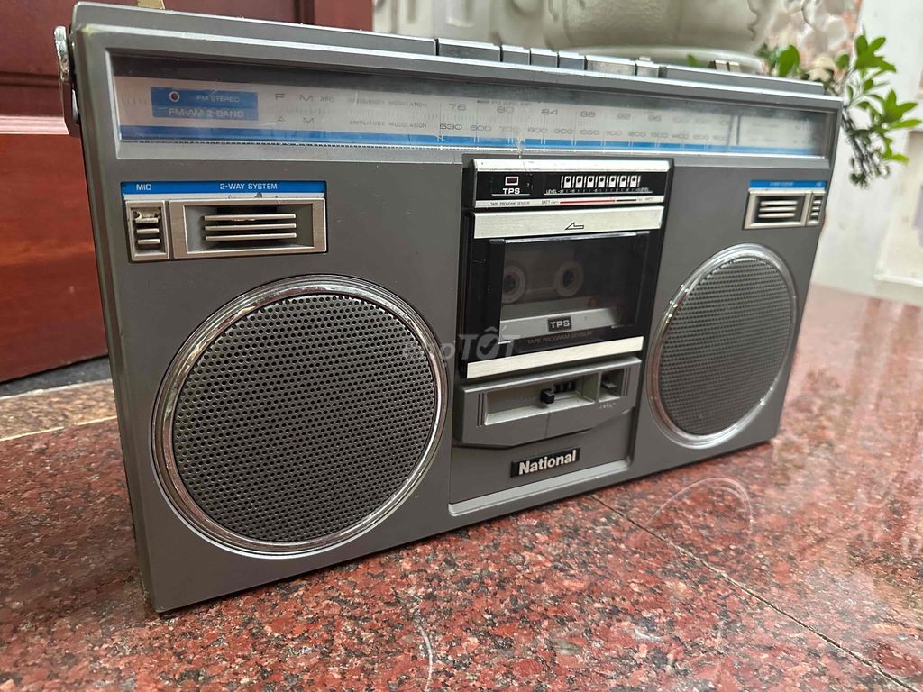 Đài cassette National RX-5105 Xám. Mua bán Tivi, Âm thanh tại Huyện Thạch Thất Hà Nội được đăng bởi Nguyễn Văn Nam hình 1