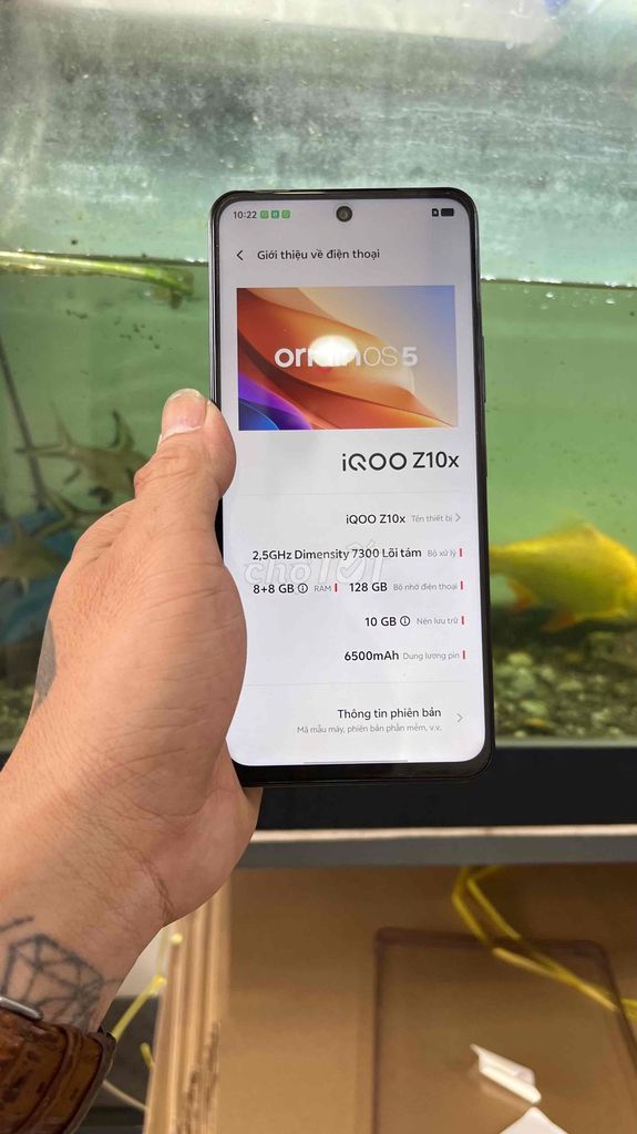Vivo iQOO Z10x Dimensity 7300 8GB/128GB Đen. Mua bán Điện thoại tại Quận 12 Tp Hồ Chí Minh được đăng bởi Vinh Nguyễn  hình 1
