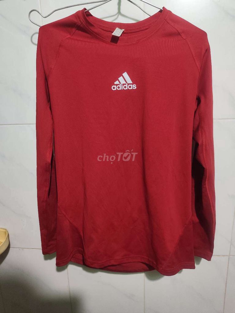 Áo dài tay Adidas Đỏ Vải tổng hợp Thái Lan. Mua bán Quần áo tại Huyện Hóc Môn Tp Hồ Chí Minh được đăng bởi Thương Trần hình 1