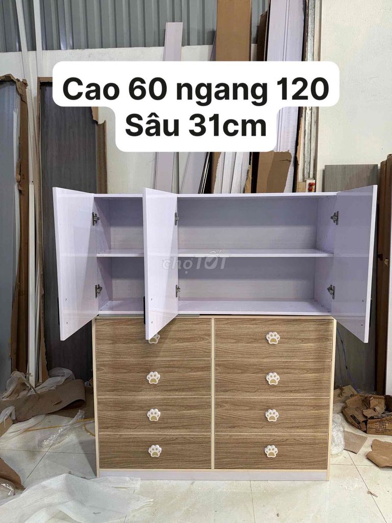 tủ bếp treo tường 1m20. Mua bán Tủ, kệ gia đình tại Huyện Hóc Môn Tp Hồ Chí Minh được đăng bởi đồ gỗ CN giá xưởng hình 1