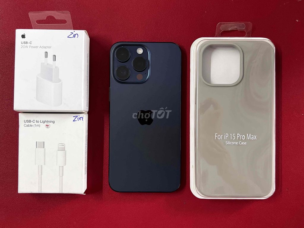 iPhone 15 Pro Max 256GB Xanh Mỹ Đã qua sử dụ. Mua bán Điện thoại tại Thị xã Bến Cát Bình Dương được đăng bởi GamingPhone Bến Cát hình 1