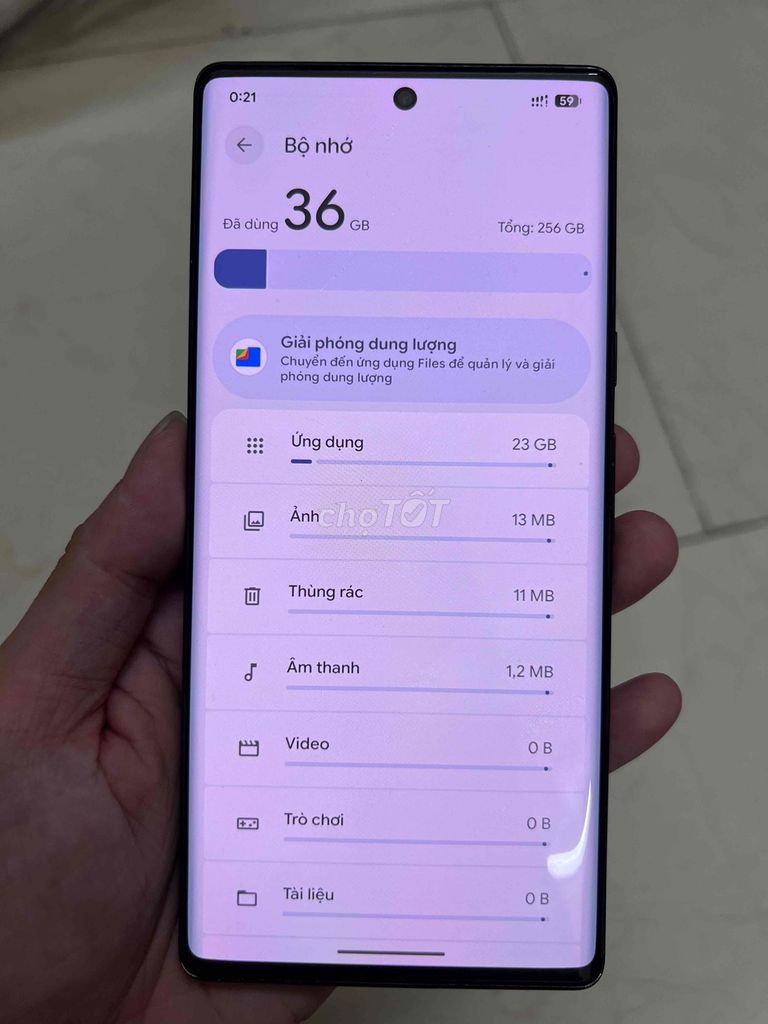 Google Pixel 6 Pro 256GB 12/256gb. Mua bán Điện thoại tại Thành phố Thủ Đức Tp Hồ Chí Minh được đăng bởi KaKa hình 1