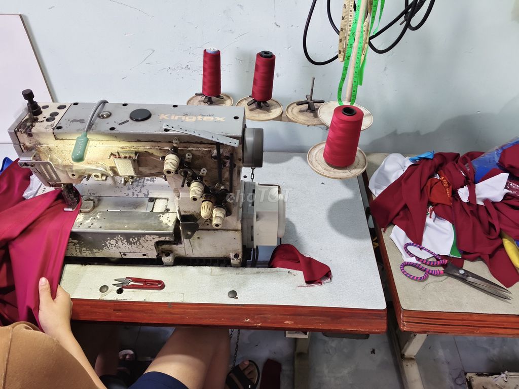 Máy may Kingtex Kansai 2 kim 4 chỉ. Mua bán Đồ chuyên dụng, Giống nuôi trồng tại Quận 12 Tp Hồ Chí Minh được đăng bởi hoang phuong hình 1
