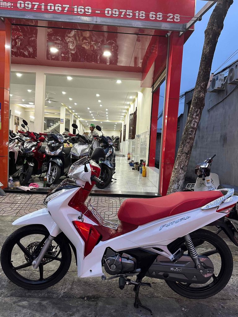 Honda Future Lead 2022 Trắng đỏ Đã sử dụng. Mua bán Xe máy tại Thành phố Dĩ An Bình Dương được đăng bởi CHị Hà hình 3