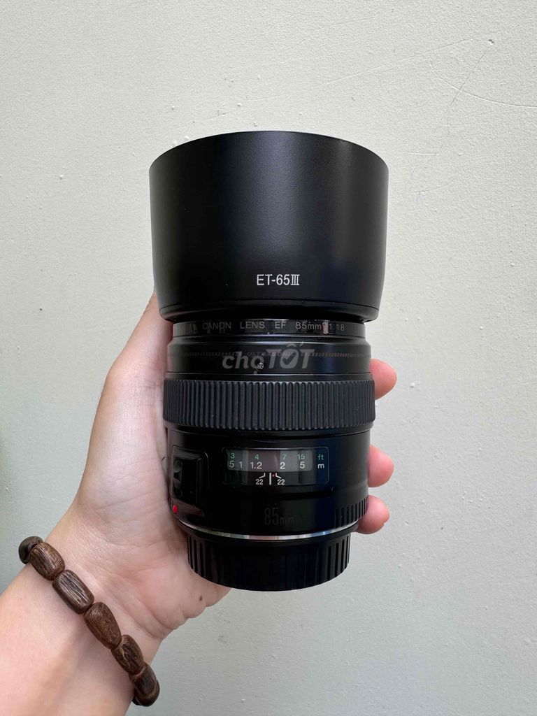 Canon EF 85mm F1.8 USM nét căng.. Mua bán Máy ảnh, Máy quay tại Quận Bình Thạnh Tp Hồ Chí Minh được đăng bởi Teresa hình 1