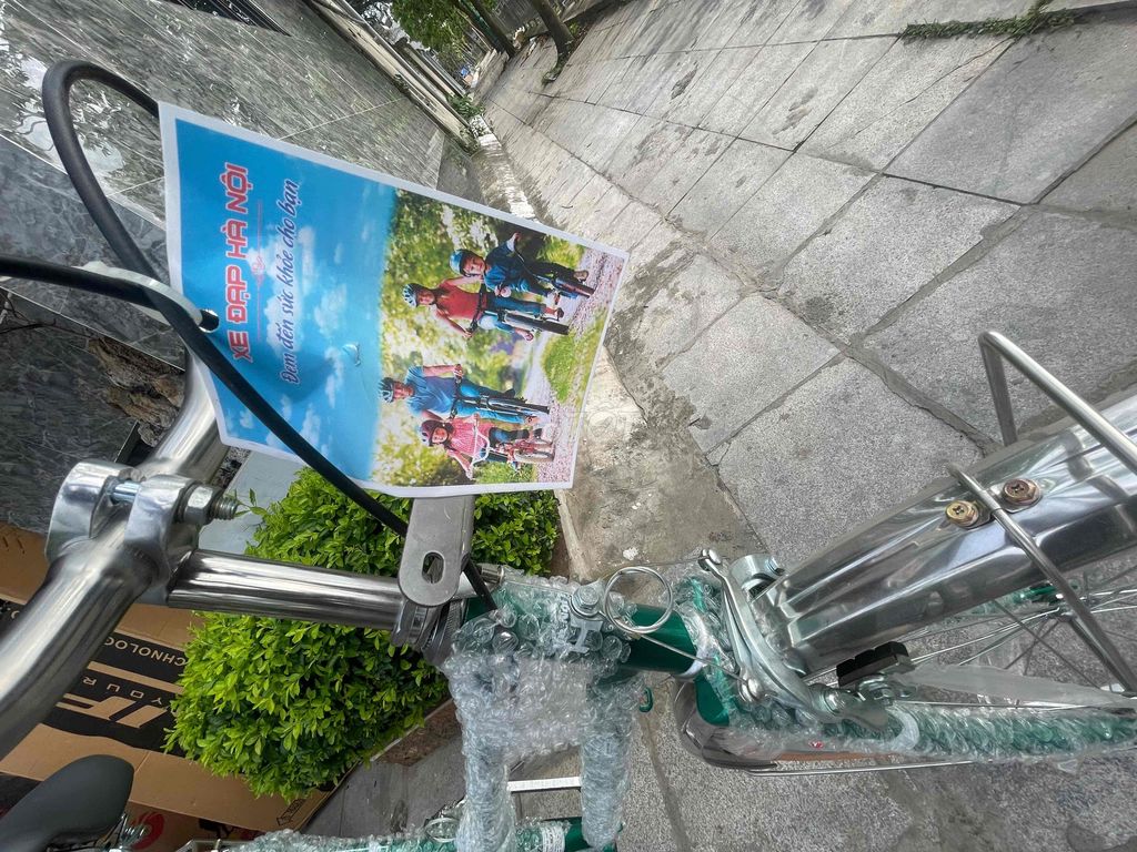 CẦN BÁN XE ĐẠP TH NÀ NỘI. DÁNG CỔ XƯA. Mua bán Xe đạp tại Huyện Hoài Đức Hà Nội được đăng bởi Lê thiên cường hình 3