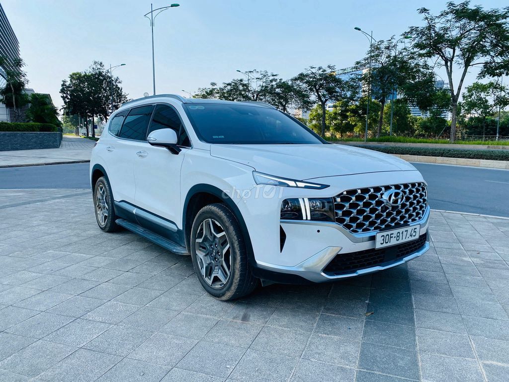 Huyndai Santafe Premium máy Dầu 2024 full lsu hãng