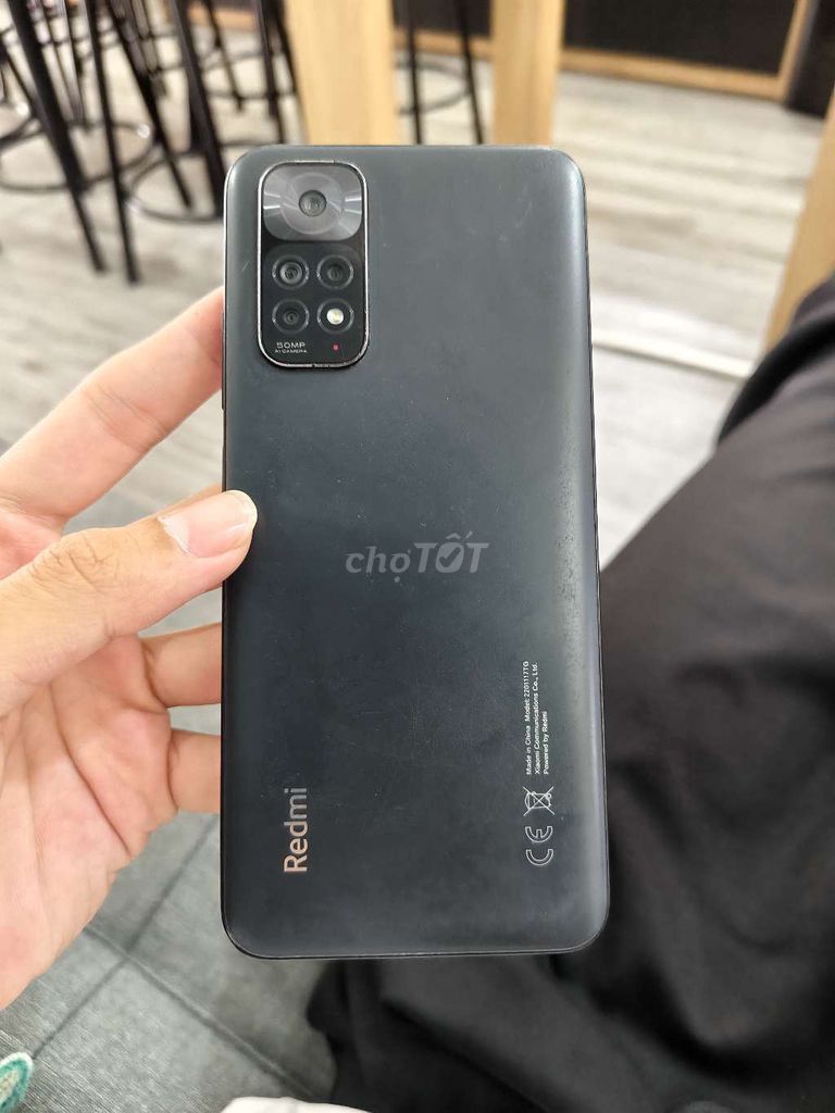 Xiaomi Redmi Note 11 4GB 128GB Đen. Mua bán Điện thoại tại Quận Bình Thạnh Tp Hồ Chí Minh được đăng bởi DKSV hình 1