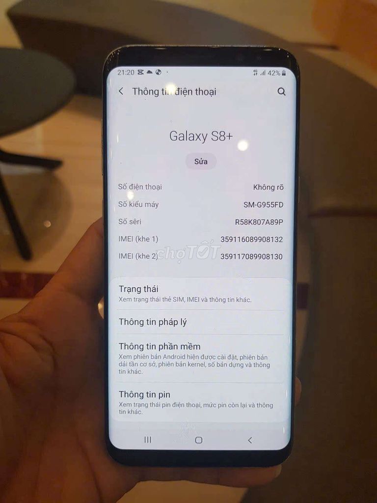 Màn zin ss S8p S8. Mua bán Phụ kiện (Màn hình, Chuột...) tại Quận Tân Phú Tp Hồ Chí Minh được đăng bởi david nguyen  hình 6