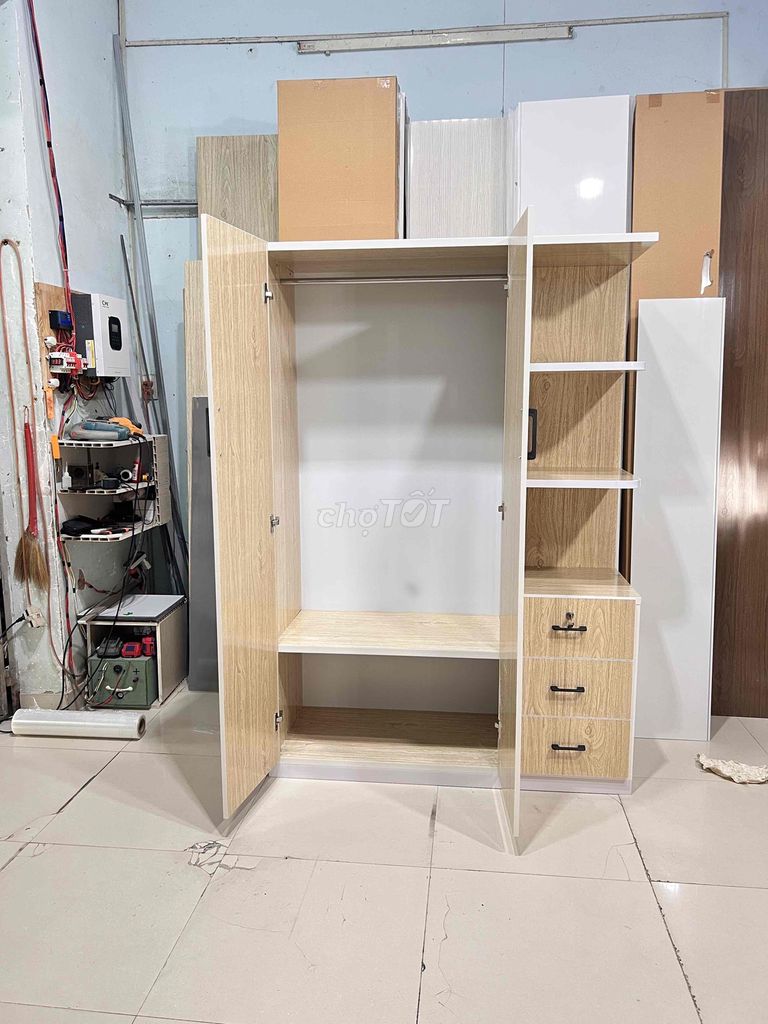 Tủ quần áo Nhựa Đài Loan 1m23 x 1.80. Mua bán Tủ, kệ gia đình tại Thành phố Thủ Đức Tp Hồ Chí Minh được đăng bởi Ngọc Lan hình 1