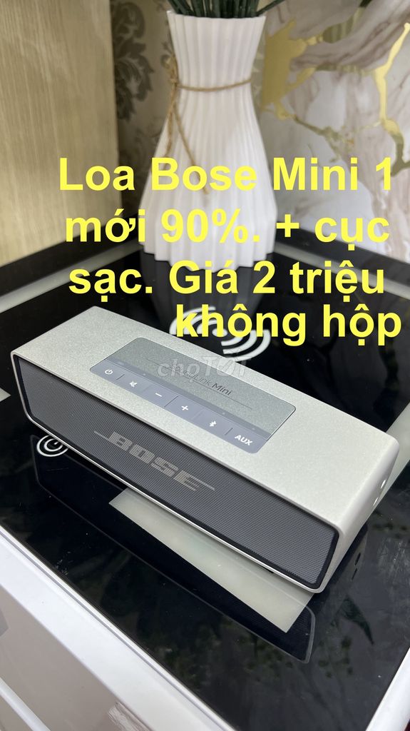 Loa Bluetooth Bose Soundlink Mini 1 Bạc. Mua bán Tivi, Âm thanh tại Quận 8 Tp Hồ Chí Minh được đăng bởi NGUYEN BINH hình 1