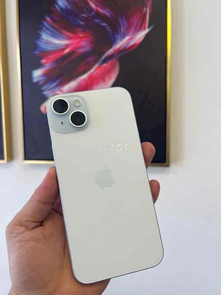 15Plus Xanh 256Gb.Máy đẹp chuẩn 99%.Pin Cao