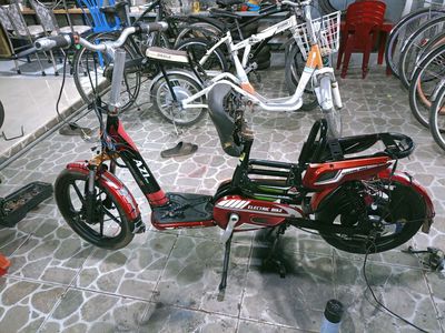 Xe đạp điện hk bike đã qua sử dụng và được hỗ  BH
