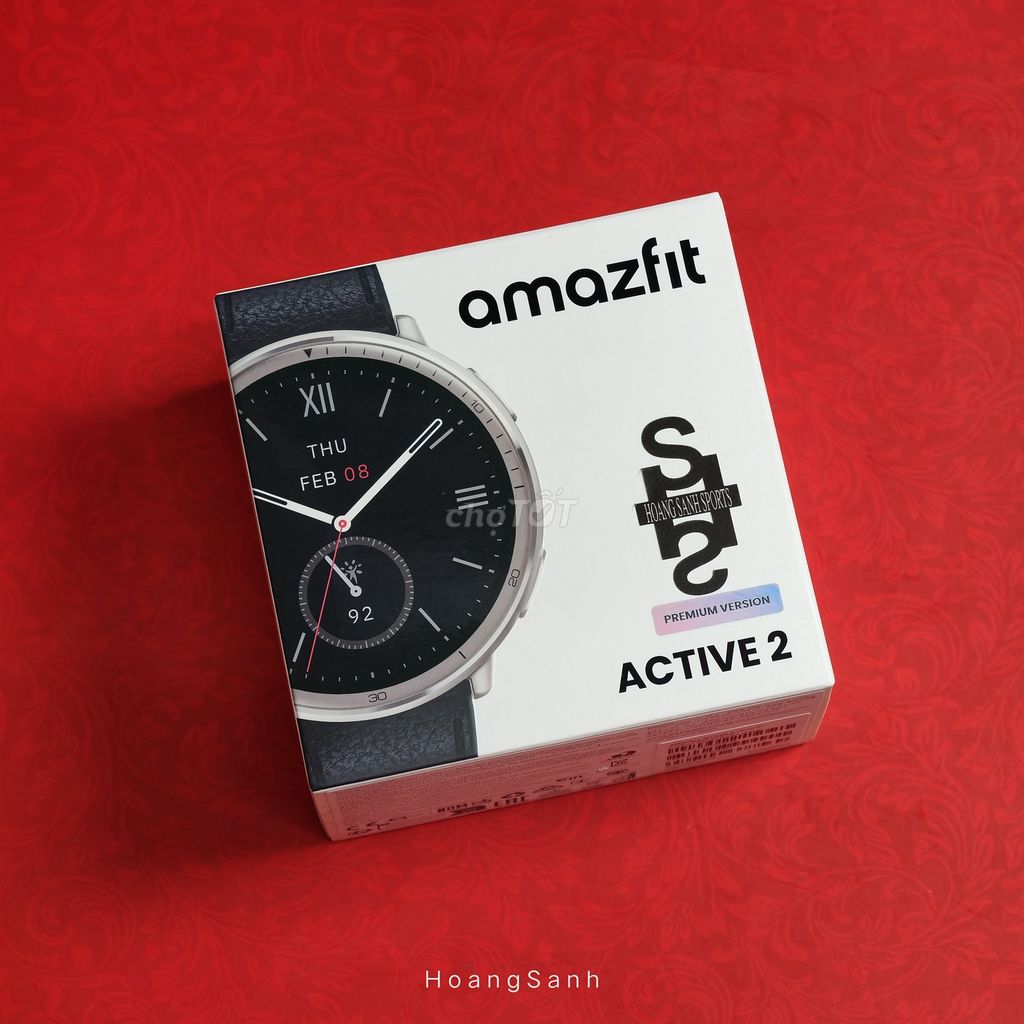 Đồng hồ thông minh Amazfit Active 2 Premium New. Mua bán Thiết bị đeo thông minh tại Quận 11 Tp Hồ Chí Minh được đăng bởi HOÀNG SANH SPORTS hình 1
