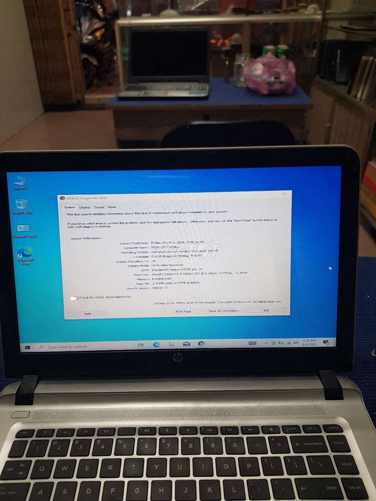 HP 14-ab120tu i5 6200u 8GB Bạc. Mua bán Laptop tại Quận Tân Phú Tp Hồ Chí Minh được đăng bởi Lơi hình 1