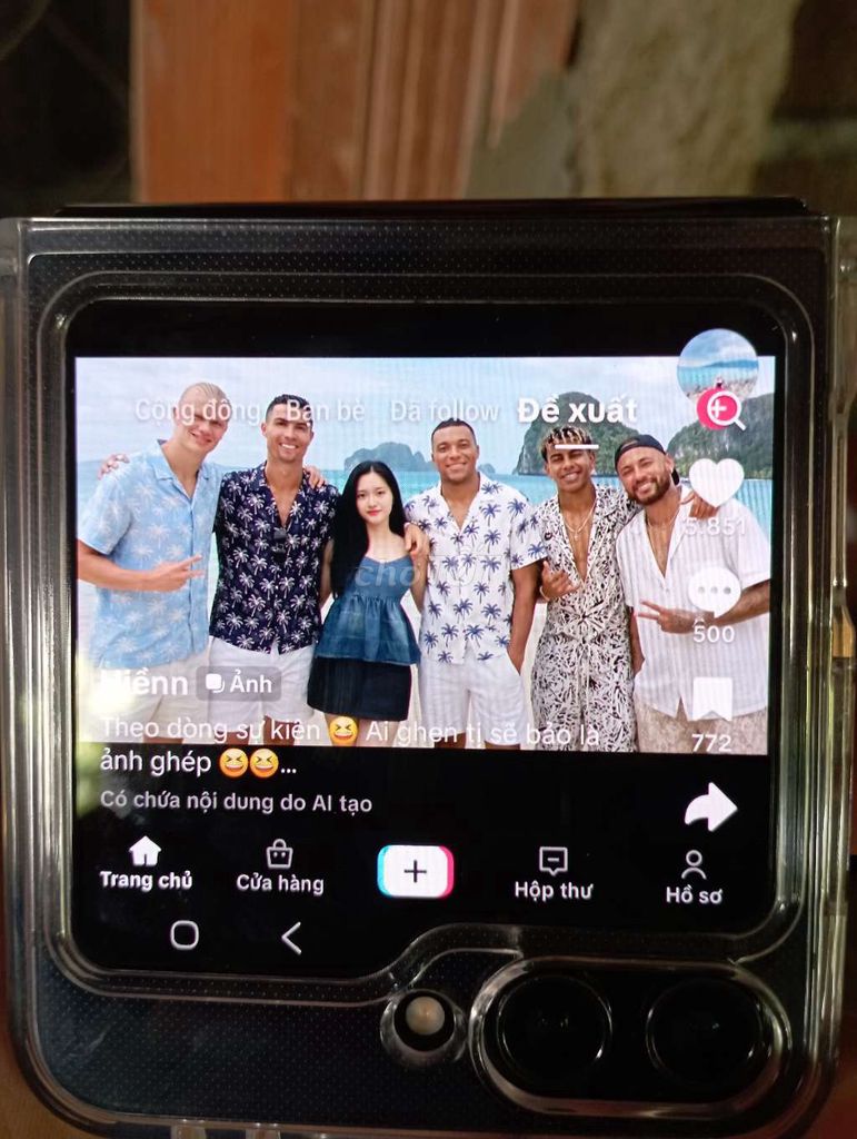 Samsung Z Flip5 256GB xanh 2 sim. Mua bán Điện thoại tại Huyện Phú Tân An Giang được đăng bởi Phúc Nhàn hình 1