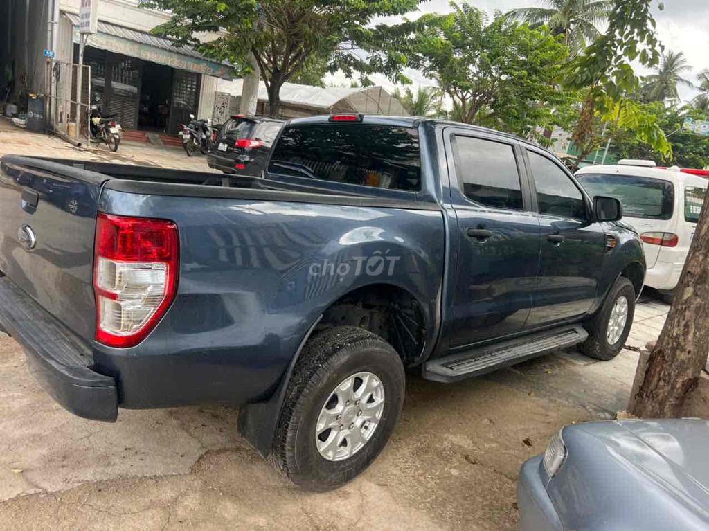 Ford Ranger 2015 серо-зелёный
