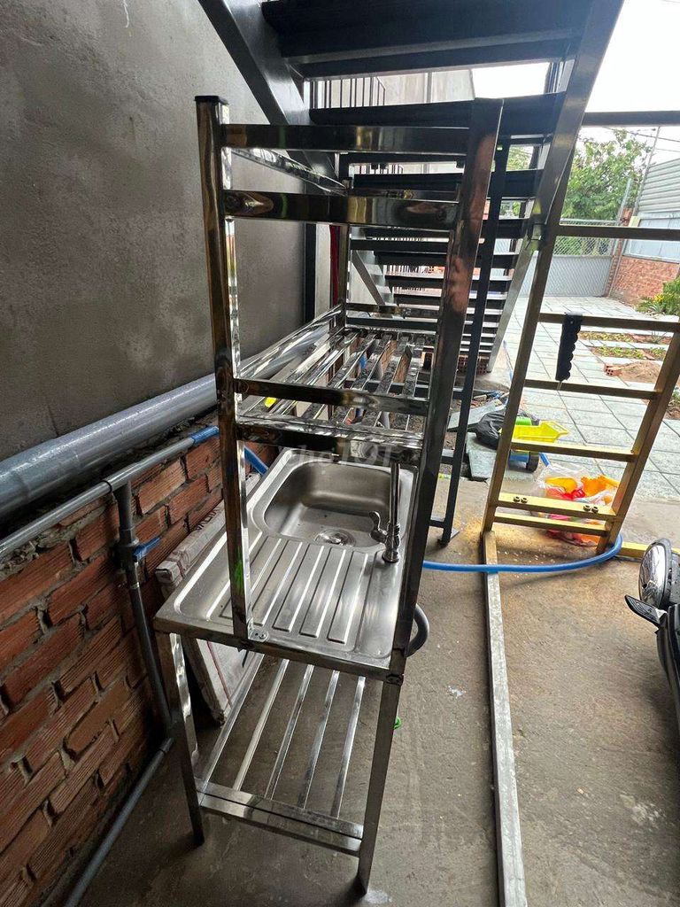 Bồn rửa chén Inox Bạc Mới. Mua bán Thiết bị vệ sinh, nhà tắm tại Huyện Vĩnh Cửu Đồng Nai được đăng bởi Le Khoi hình 1