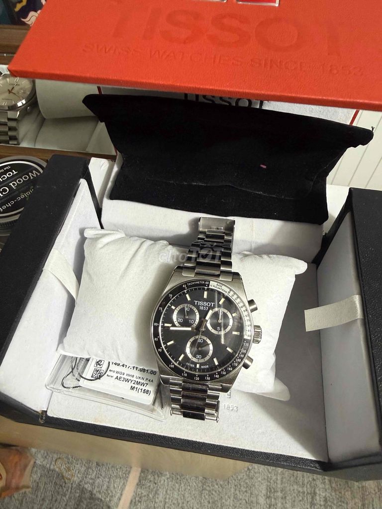 Đồng hồ Tissot PR516 Nam Thép không gỉ Bạc. Mua bán Đồng hồ tại Thành phố Biên Hòa Đồng Nai được đăng bởi tran phuong hình 1