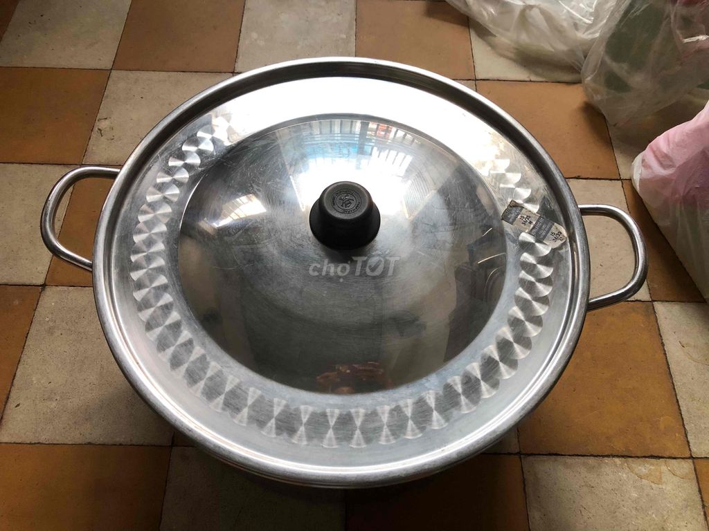 Nồi Inox 35L đường kính 45cm. Mua bán Dụng cụ nhà bếp tại Quận 5 Tp Hồ Chí Minh được đăng bởi phạm hiểu đình hình 1