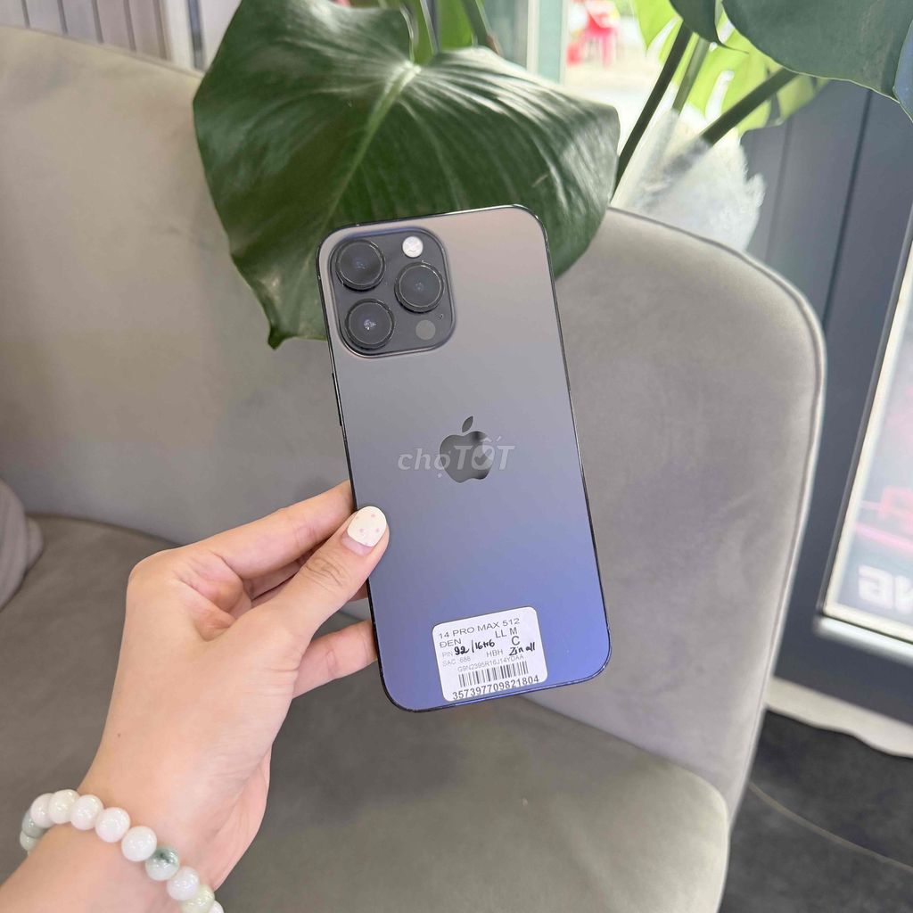 Apple iPhone 14 ProMax 512GB Đen LL/A Like New Mỹ. Mua bán Điện thoại tại Quận 8 Tp Hồ Chí Minh được đăng bởi CA REM BÁN TÁO hình 1
