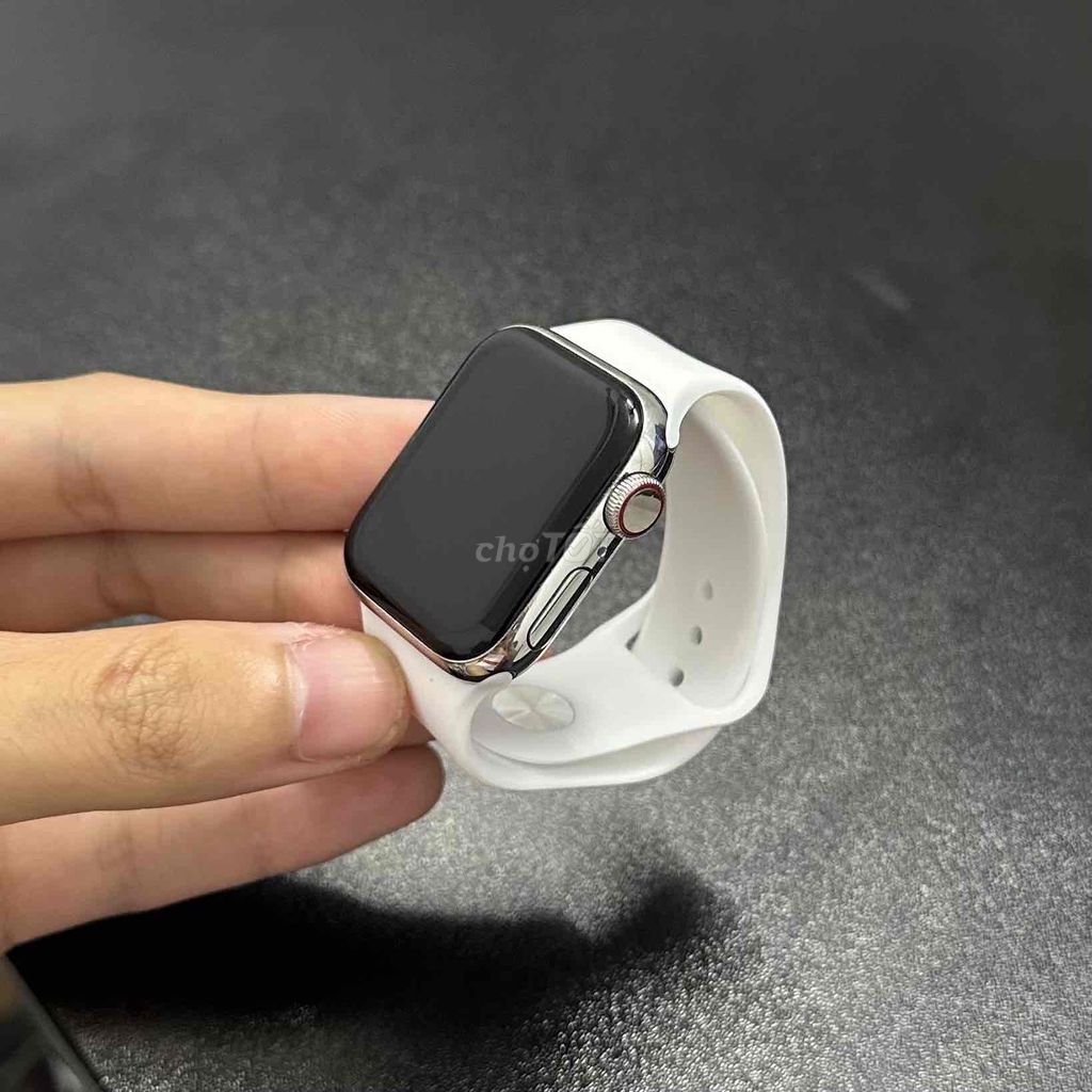 Apple Watch Series 5 40mm Thép Trắng. Mua bán Thiết bị đeo thông minh tại Huyện Nhà Bè Tp Hồ Chí Minh được đăng bởi Nguyễn Hữu Thắng hình 1