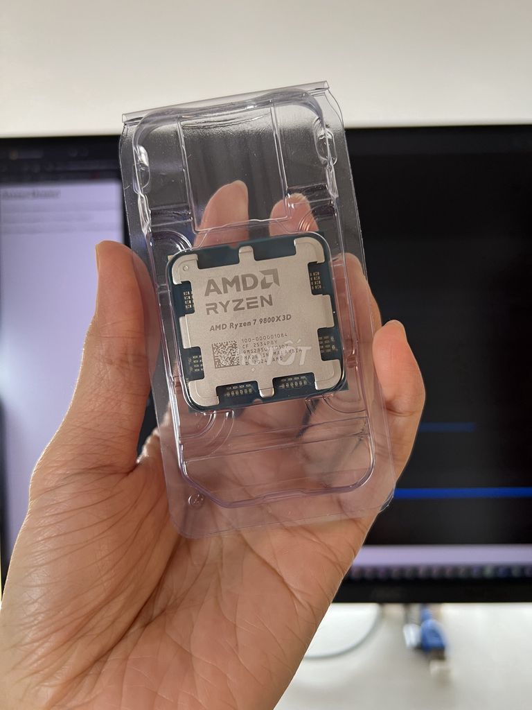 CPU AMD Ryzen 7 9800X3D. Mua bán Linh kiện (RAM, Card...) tại Thị xã Ninh Hòa Khánh Hòa được đăng bởi Lê Hoàng Giang hình 1