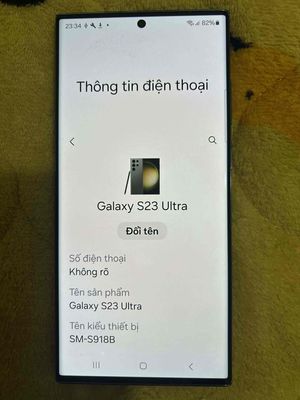 Samsung Galaxy S23 Ultra 512GB Đen