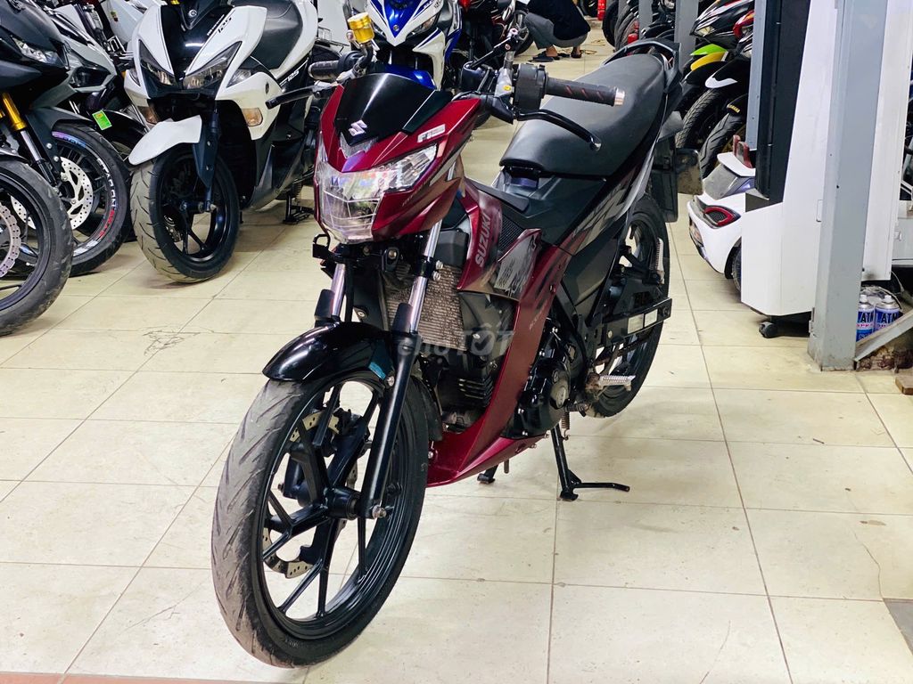 XE MÁY THỊNH PHÁT - RAIDER 150 ĐỎ MẬN ĐẸP ZIN CHẤT. Mua bán Xe máy tại Quận Bắc Từ Liêm Hà Nội được đăng bởi XE MÁY THỊNH PHÁT XE LƯỚT GIÁ RẺ hình 1