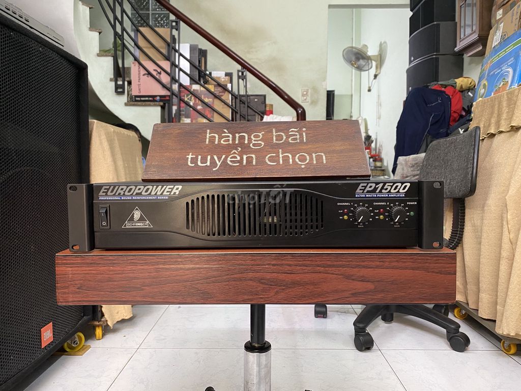 Sale Power BEHGINGER EP 1500 Germany 900w. Mua bán Tivi, Âm thanh tại Quận Tân Bình Tp Hồ Chí Minh được đăng bởi nhut audio hình 1