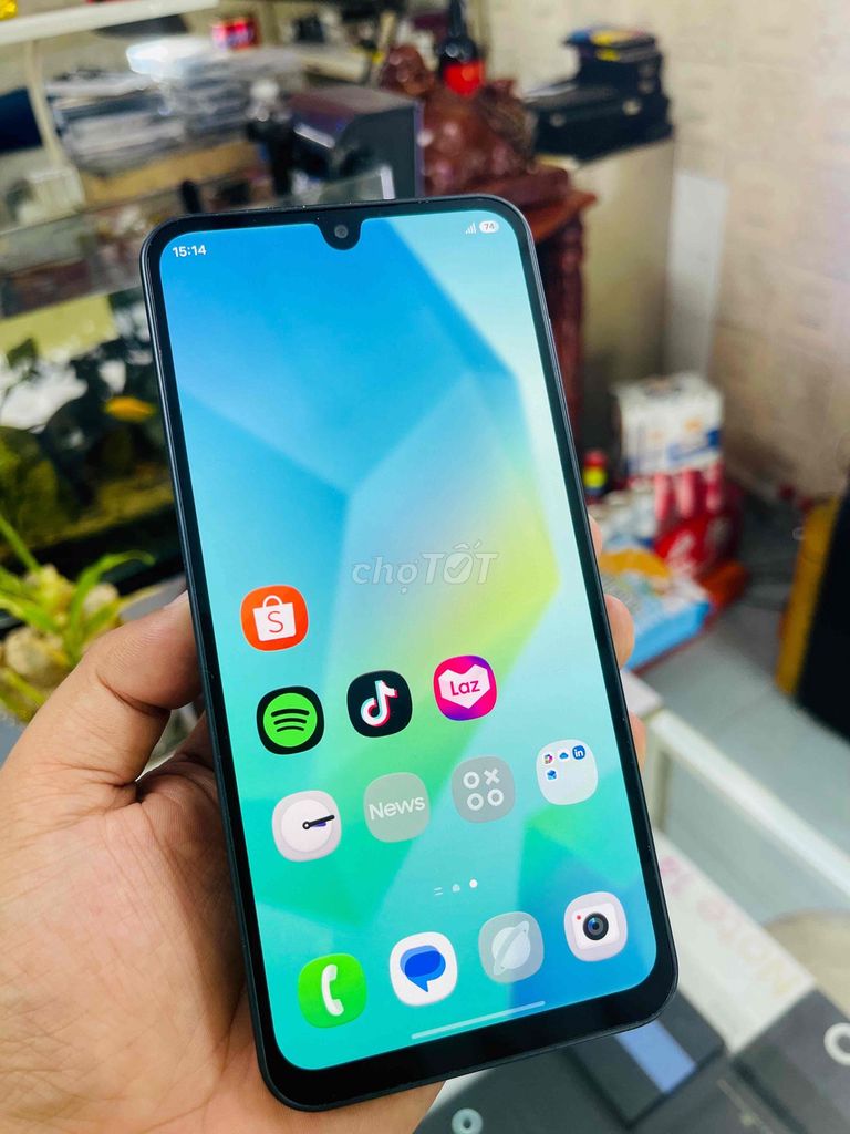 Samsung Galaxy A16 128GB Xanh đẹp. Mua bán Điện thoại tại Quận Liên Chiểu Đà Nẵng được đăng bởi tấn hiệp hình 1